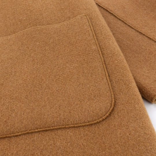 Högl luxusní vlněný kabát nougat 0-196010-2700