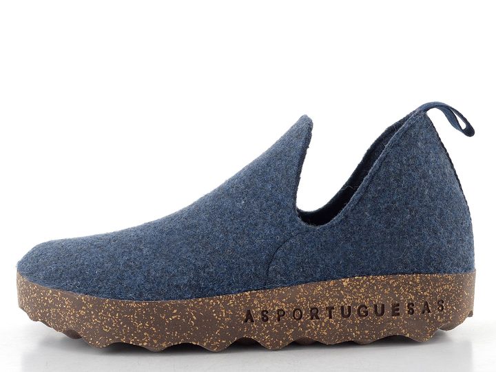 Asportuguesas prozouvací polobotky City blue P018003088