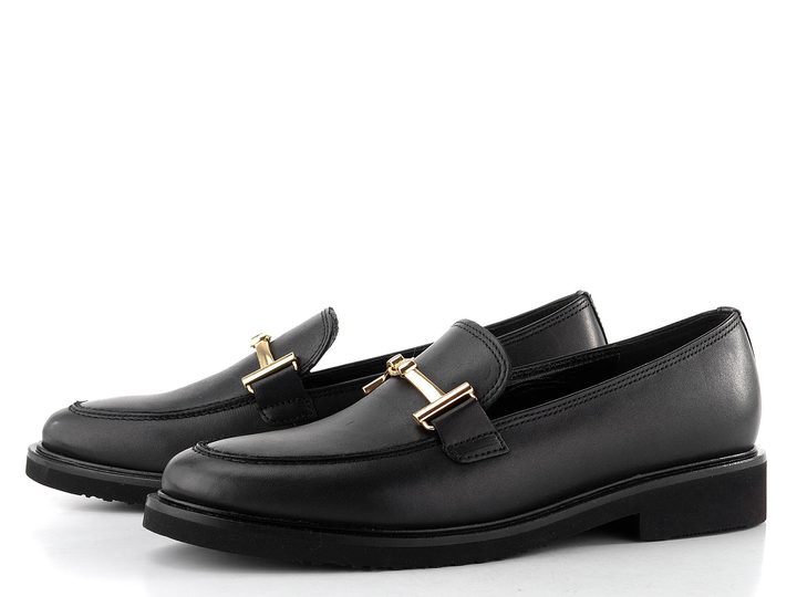 Gabor mokasíny čierne 75.211.27