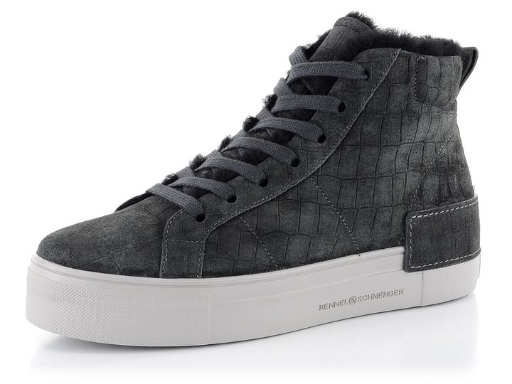 Kennel & Schmenger kroko semišové sneakers členkové topánky Basalt 41.24040.376