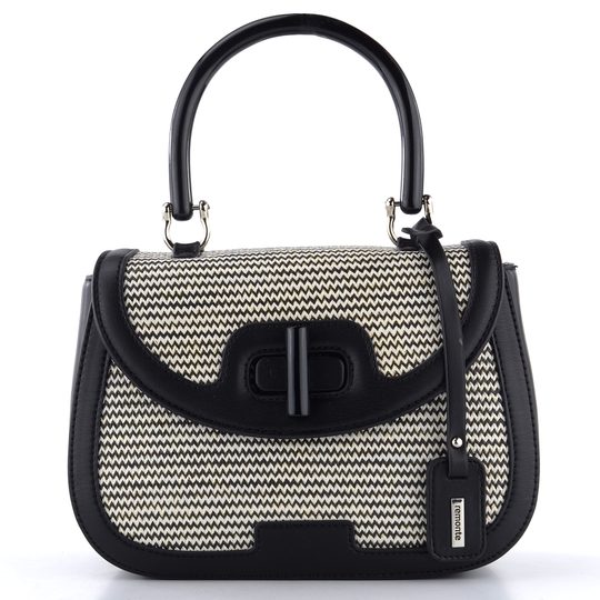 Remonte kabelka do ruky Schwarz/Crema Q0644-01