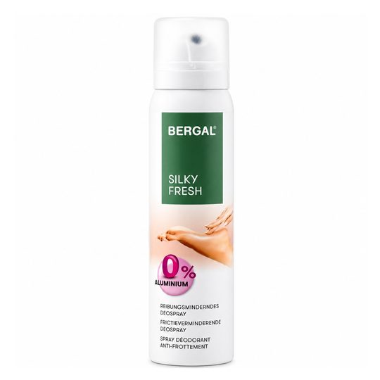 Deo sprej na nohy s hedvábím Bergal Silky Fresh 100ml