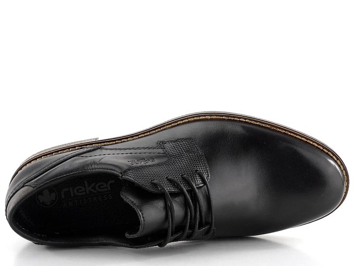 Rieker pánské elegantní polobotky černé 13523-00