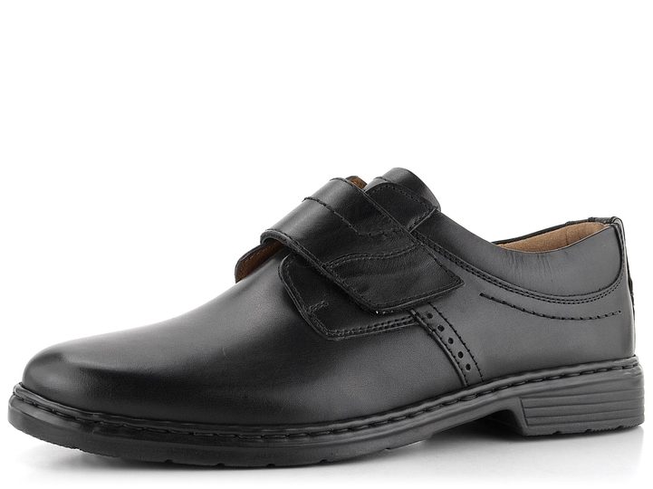 Josef Seibel široké poltopánky s opaskom na suchý zips Alastair 42816859