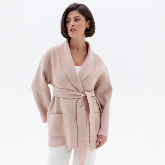 Högl luxusní vlněný kabát rose 9-193010-4700