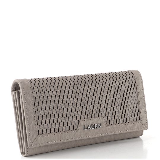 Dámská luxusní kožená peněženka safiáno Taupe BLC/5704/123