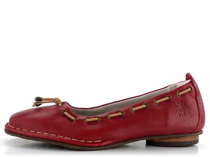 Fly London baleríny červené Bapi P701264000