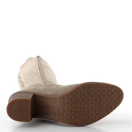 Rieker béžové kozačky se strečí Y2050-60