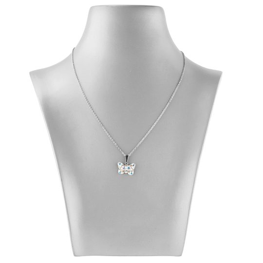 Náhrdelník motýlik Preciosa Crystal AB