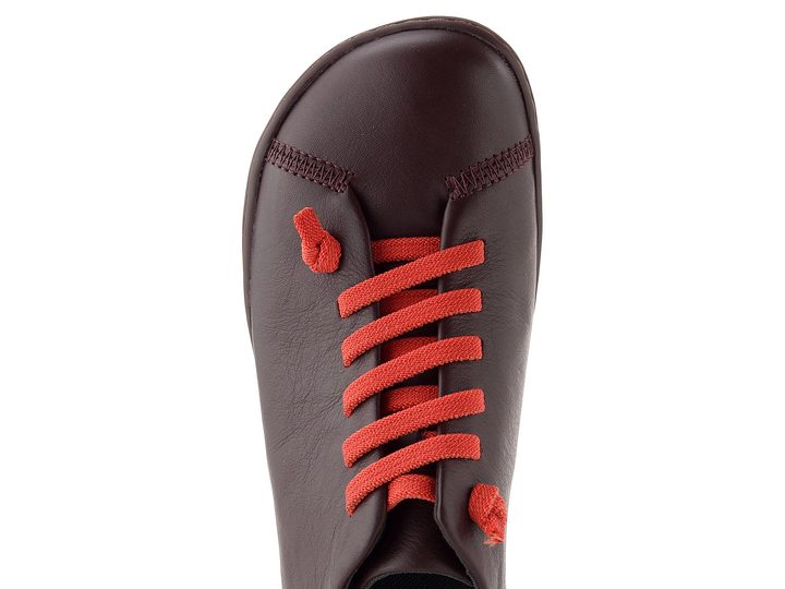 Camper prozouvací polobotky Peu burgundy K200514-064