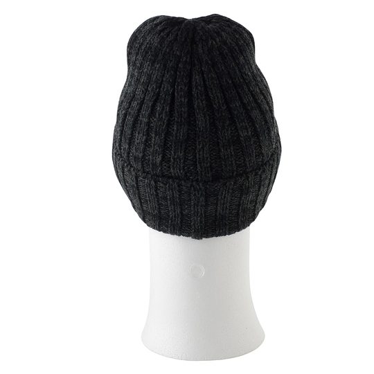 Bugatti pánská pletená čepice melírovaná charcoal 629312-980