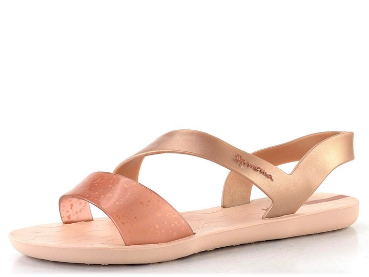 Ipanema dvojpásikové sandálky ružové Vibe Sandal Fem 82429-AS179