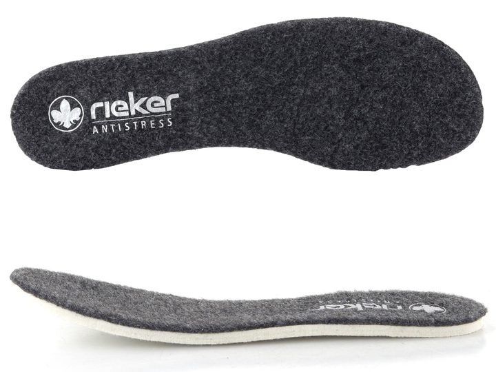 Rieker šněrovací kotník černý 73301-00