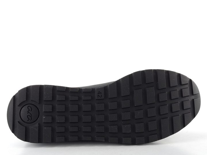 Ara širší pánské tenisky kožené Matteo Schwarz/Blau 11-24501-11