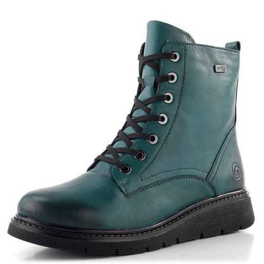 Remonte šněrovací kotník s membránou petrolejový D3979-12