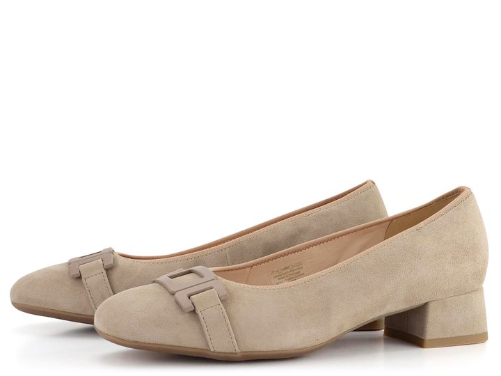 Ara širší semišové lodičky Graz Sand 12-20402-08