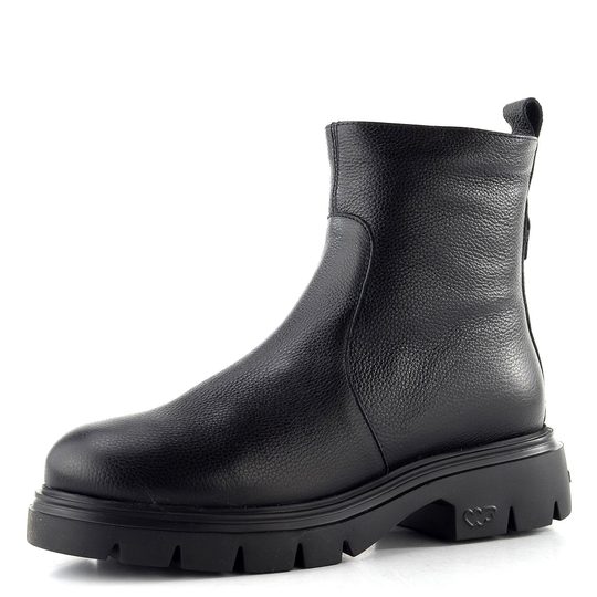 Wonders kotník na robustní podešvi negro A-4306-Y