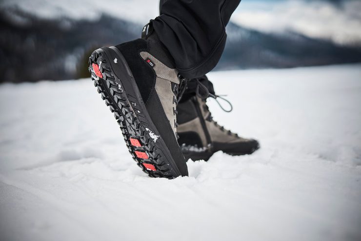 Rieker Revolution pánska členková obuv s membránou šedo-čierna U0174-42