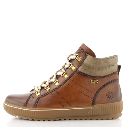 Remonte šněrovací kotník s membránou Muskat/Bronze D0781-24