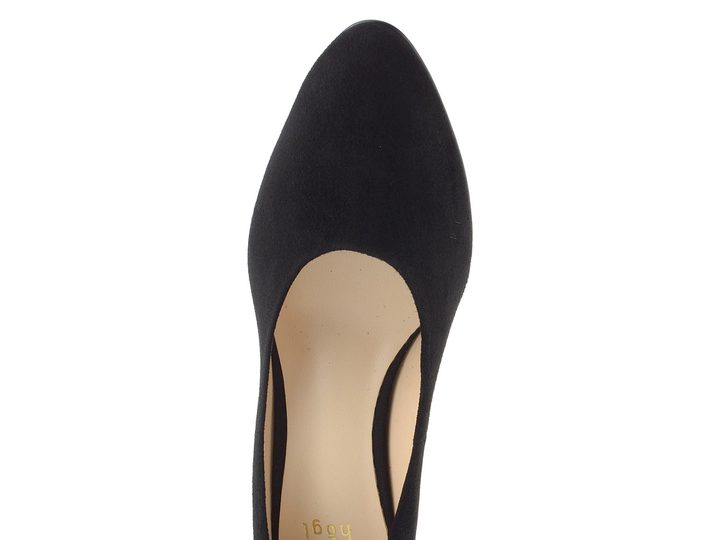 Högl semišové lodičky na štíhlom podpätku schwarz 1-106002-0100