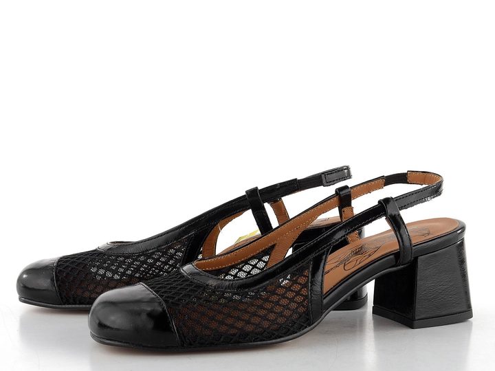 Fly London lodičky s volnou patou černé P145273000