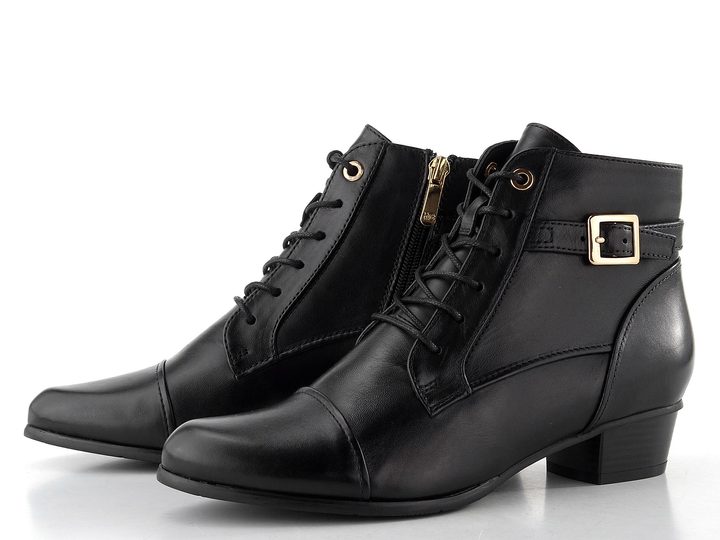 Regarde šněrovací kotník Stefany-397 black