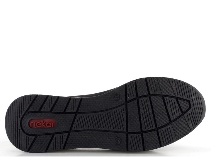 Rieker černé sportovní mokasíny 58944-00