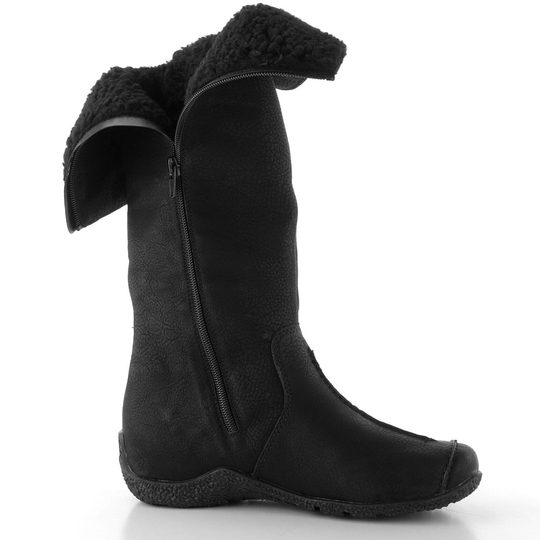 Rieker čižmy vario šírka s membránou čierne 79953-00