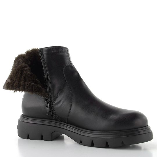 Wonders kotník na robustní podešvi negro A-4306-Y