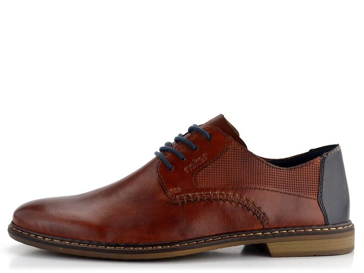 Rieker hnědé pánské šněrovací polobotky 13418-24