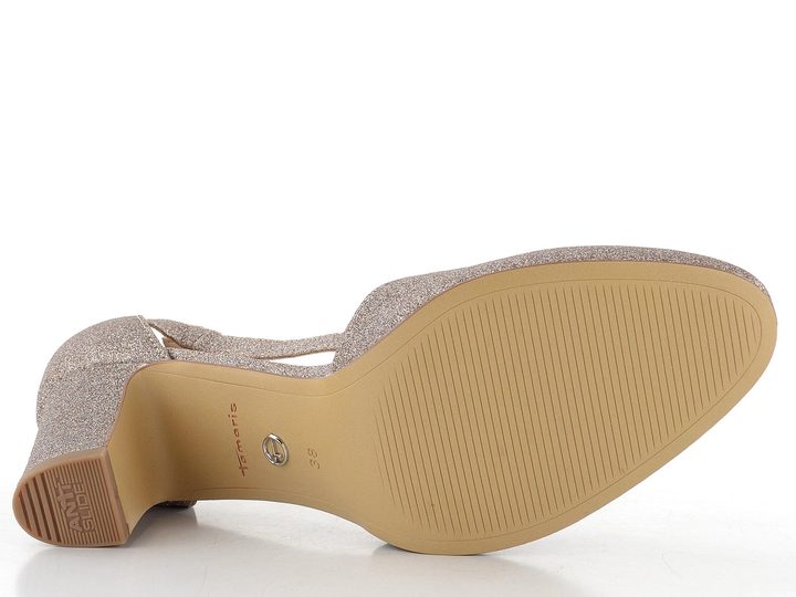 Tamaris lodičky s kotníkovým páskem Rose Glam 1-24432-41