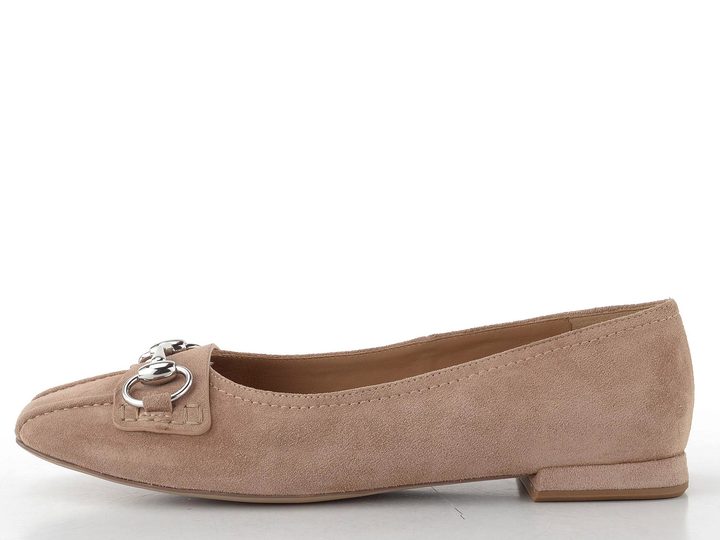 Högl semišové baleríny sand 1-100922-1300