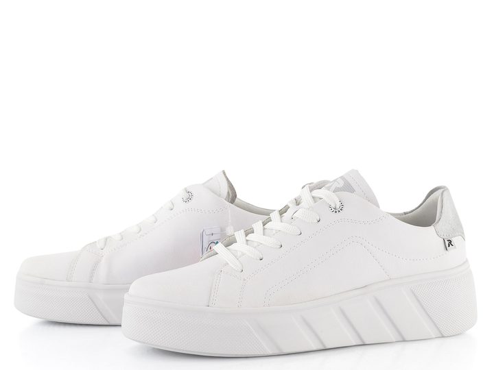 Rieker dámske tenisky Weiss/Ice W2601-80