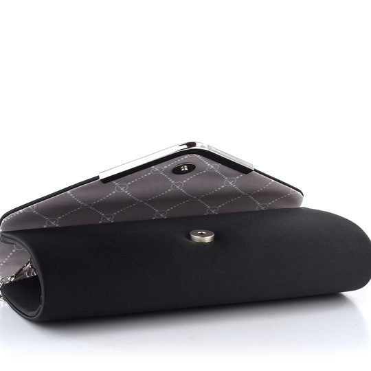 Tamaris černé saténové společenské psaníčko 30454