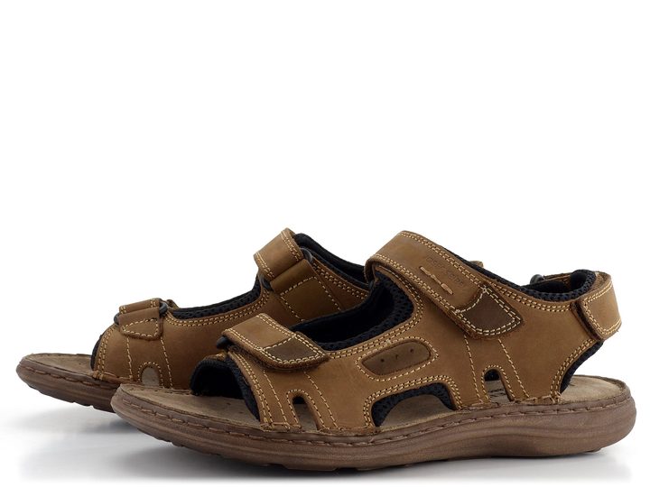 Josef Seibel pánské sandály Braun-kombi 27308TE86