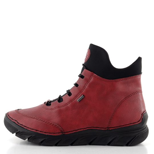 Rieker šněrovací kotník červený 55069-35