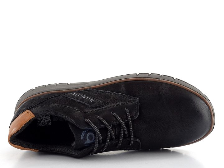 Bugatti černé pánské polobotky 321-AOP01-3500