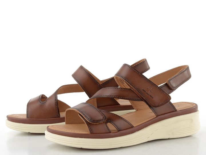 Josef Seibel sandály na suchý zip Sevran cognac 76405205