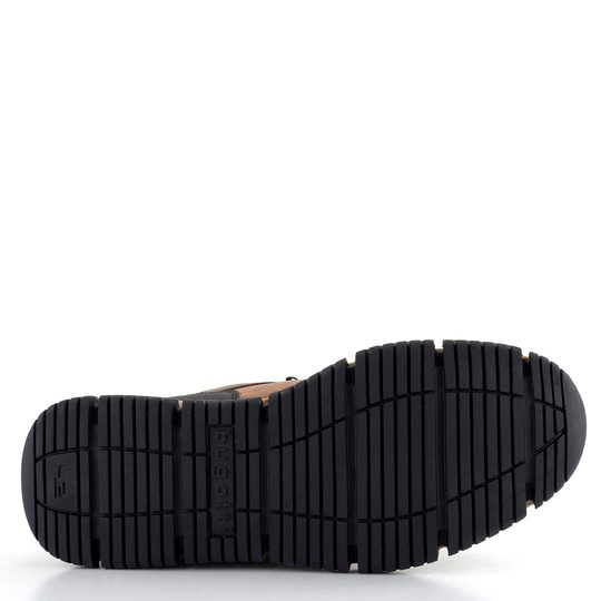 Bugatti pánský kotník hnědý kombinovaný 341-AC237-5069