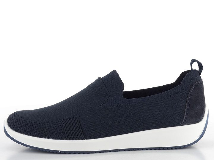 Ara textilní mokasíny modré Lissabon 12-54042-02