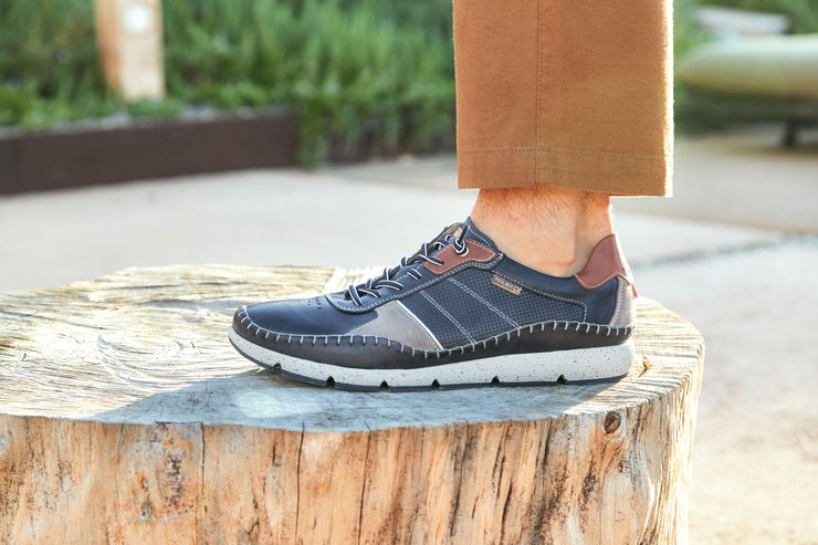 Pikolinos ležérne pánske poltopánky Fuencarral Blue M4U-6113C1