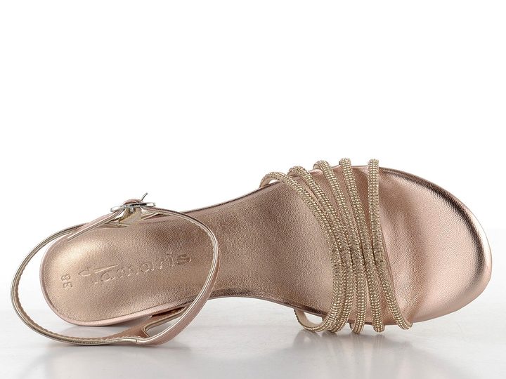 Tamaris sandály na podpatku Rose Glam 1-28248-44