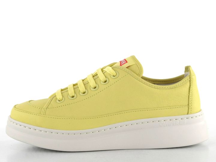 Camper žluté dámské polobotky na platformě K201626-013