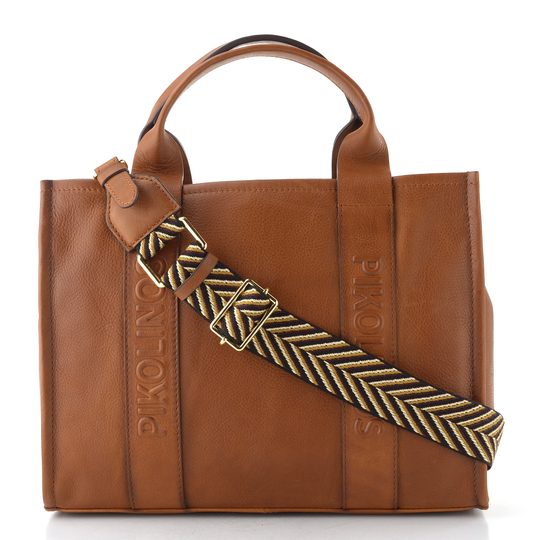 Pikolinos dámská shopper kabelka Alcudia Brandy WHA-354C2