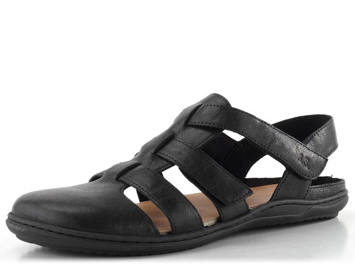 Josef Seibel páskové sandály Caitlyn black 75801002
