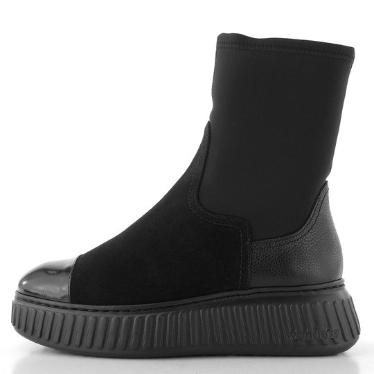 Wonders kotník na platformě negro A-5207