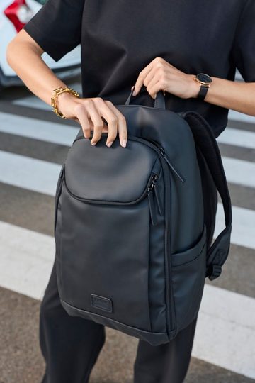 Rieker městský batoh černý H5103-00