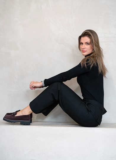 Ara užšie semišové mokasíny Oxford Amarone 12-21703-19