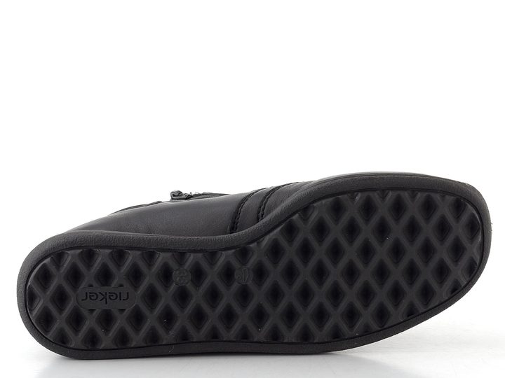 Rieker zipový kotník s membránou černý 47270-00