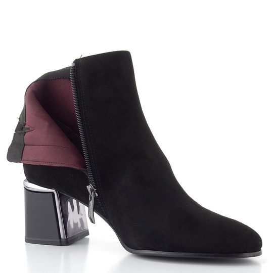 Tamaris elegantní kotník na podpatku black 1-25396-47